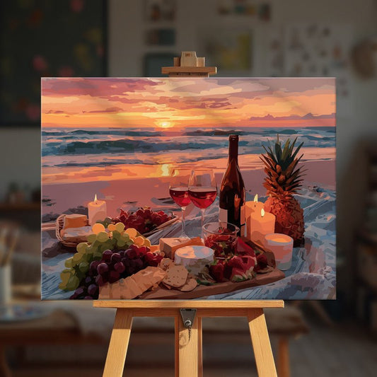 Paint by numbers - Seaside Romance - MyArt