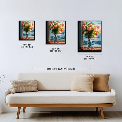 Paint by numbers - Seaside Roses - MyArt