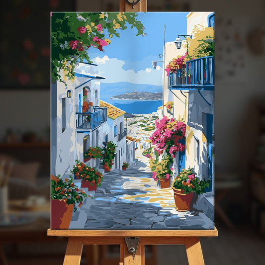 Paint by numbers - Seaside Steps - MyArt