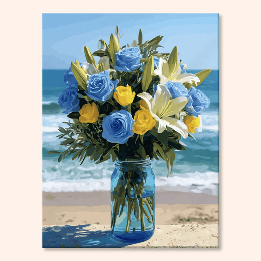 Paint by numbers - Seaside Bouquet - MyArt