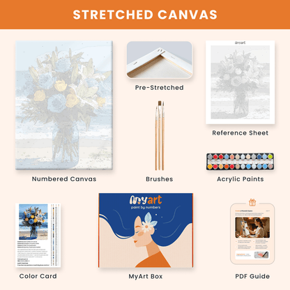 Paint by numbers - Seaside Bouquet - MyArt