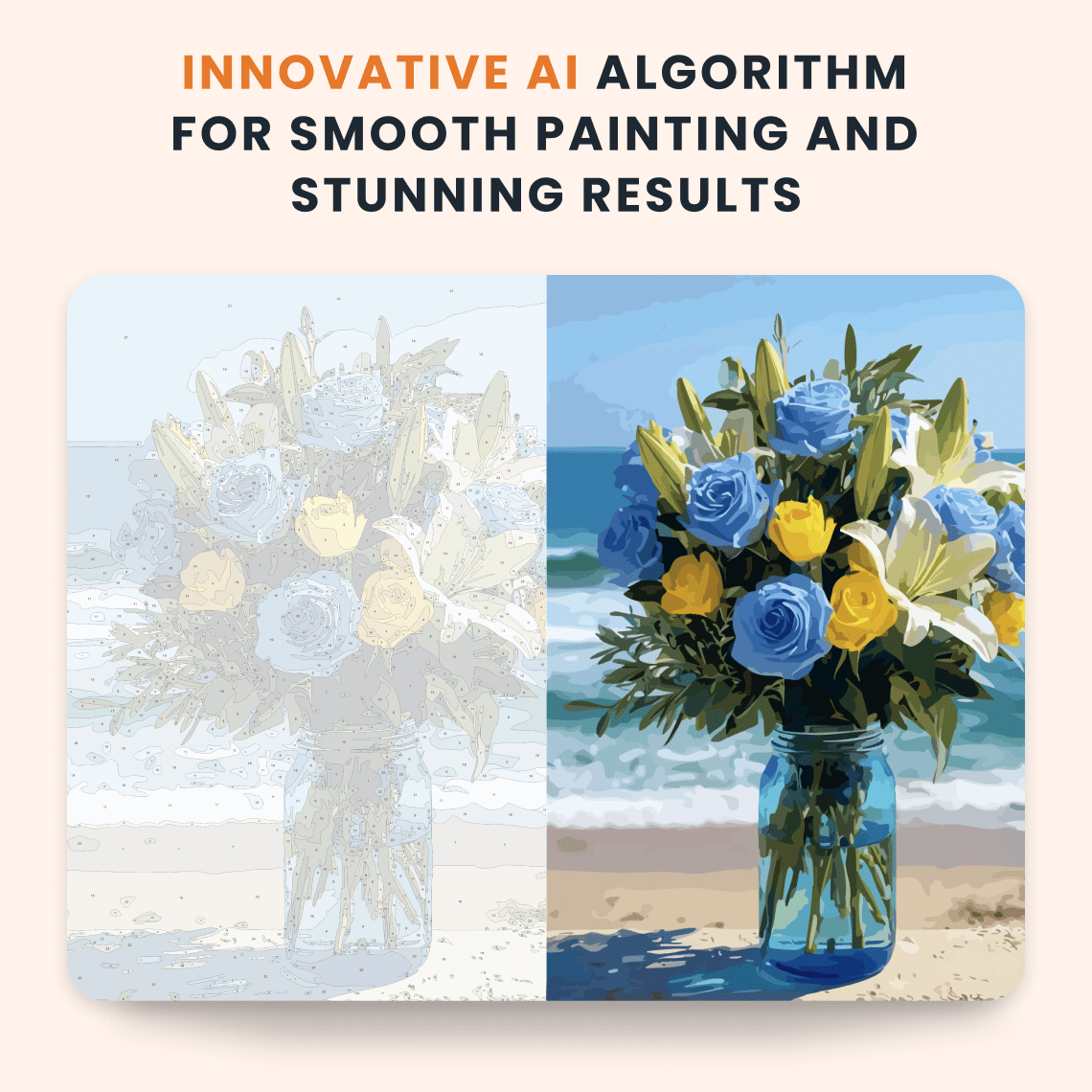 Paint by numbers - Seaside Bouquet - MyArt