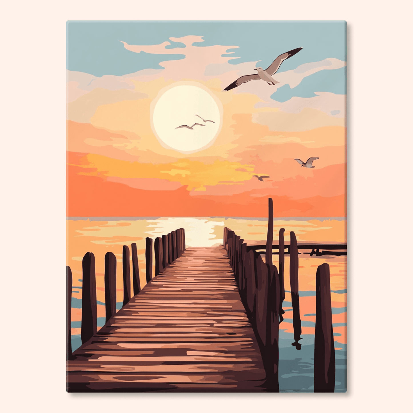 Paint by numbers - Seaside Escape - MyArt