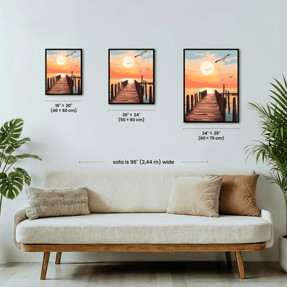 Paint by numbers - Seaside Escape - MyArt