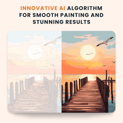 Paint by numbers - Seaside Escape - MyArt