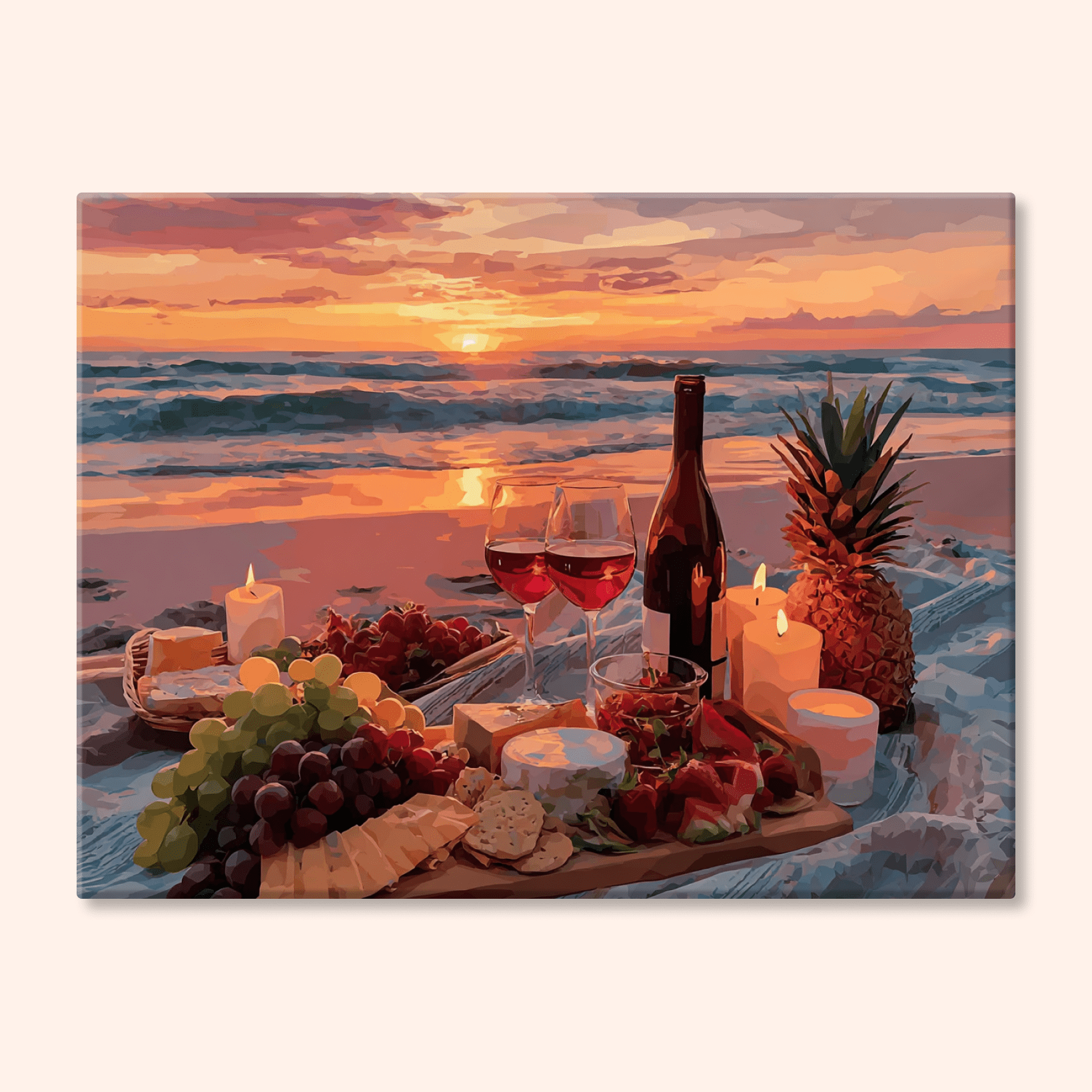 Paint by numbers - Seaside Romance - MyArt