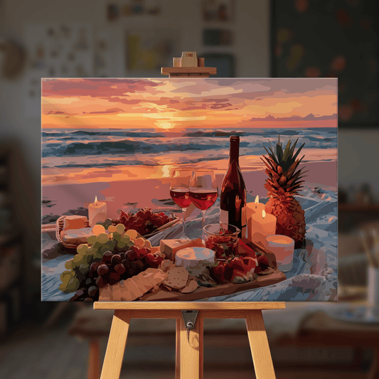 Paint by numbers - Seaside Romance - MyArt