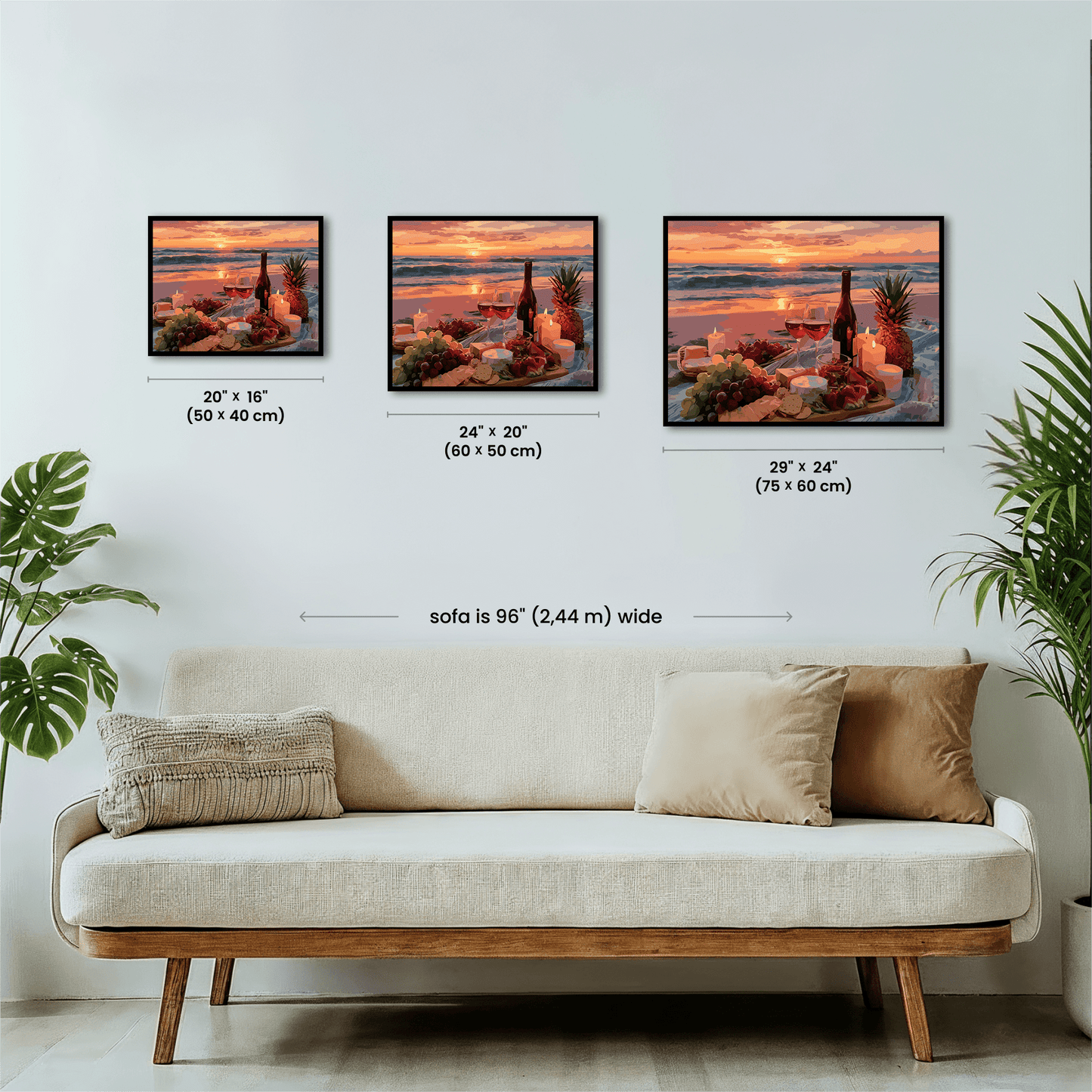 Paint by numbers - Seaside Romance - MyArt