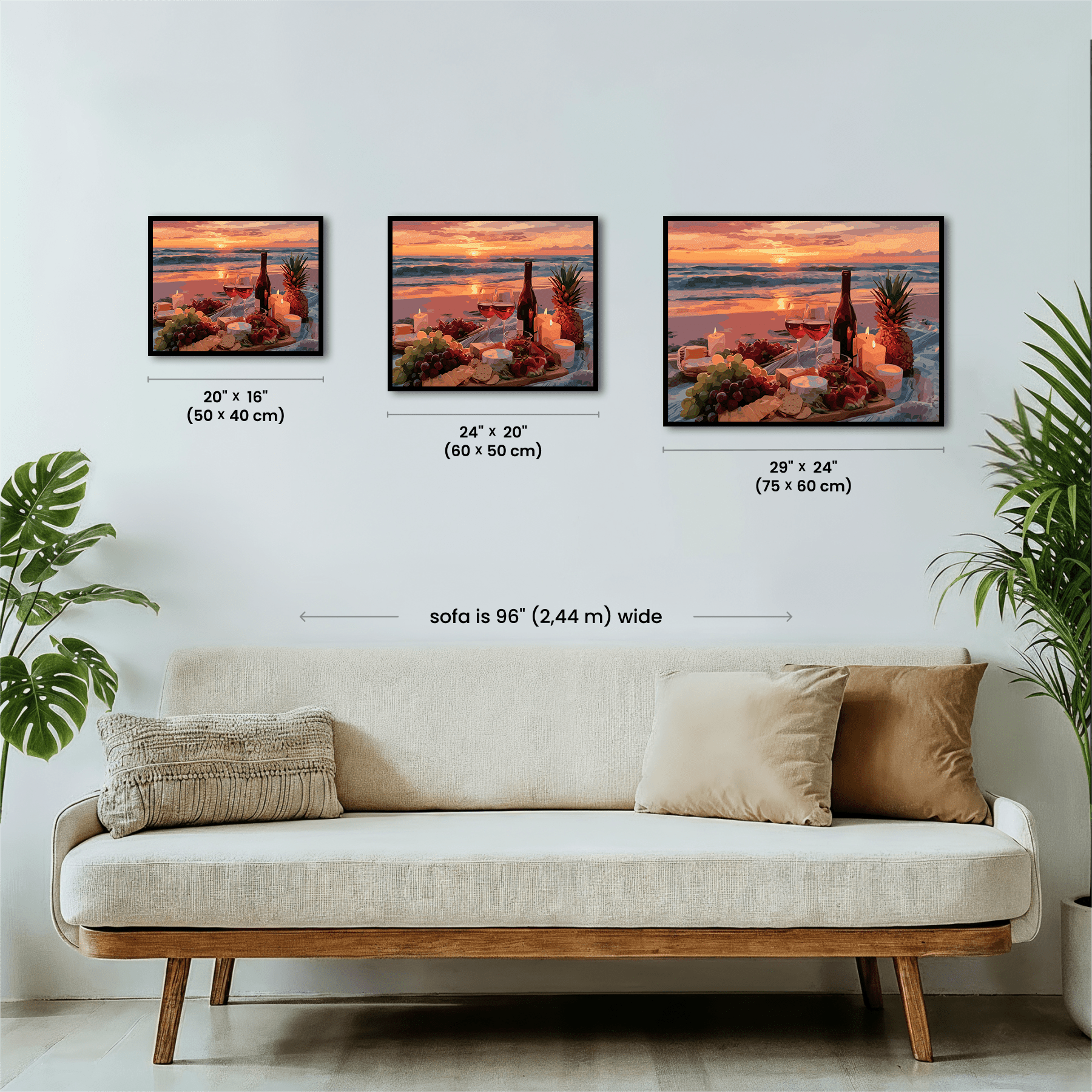 Paint by numbers - Seaside Romance - MyArt