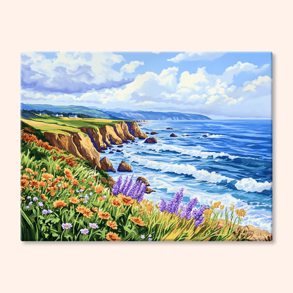 Paint by numbers - Seaside Serenity - MyArt