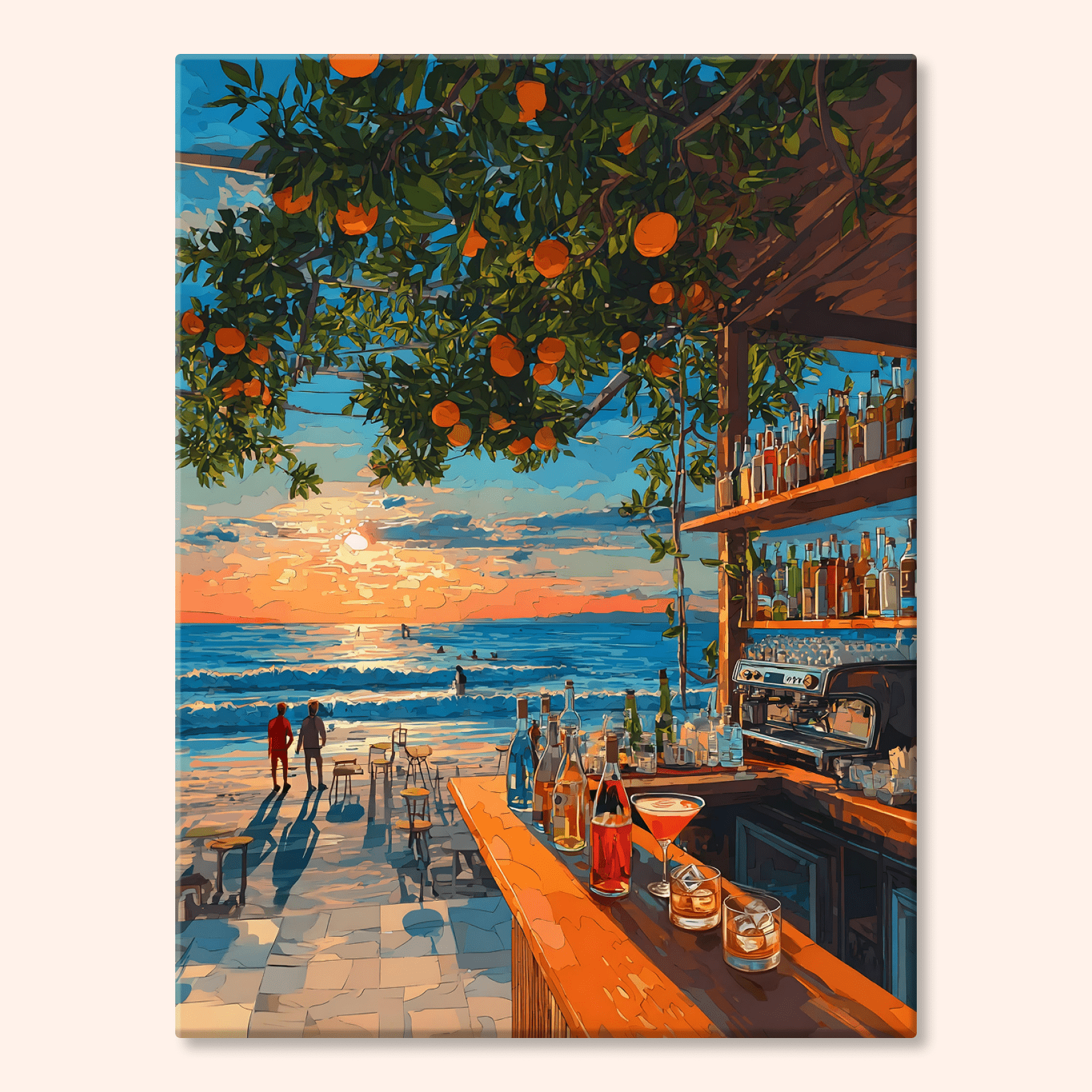 Paint by numbers - Seaside Spirits - MyArt