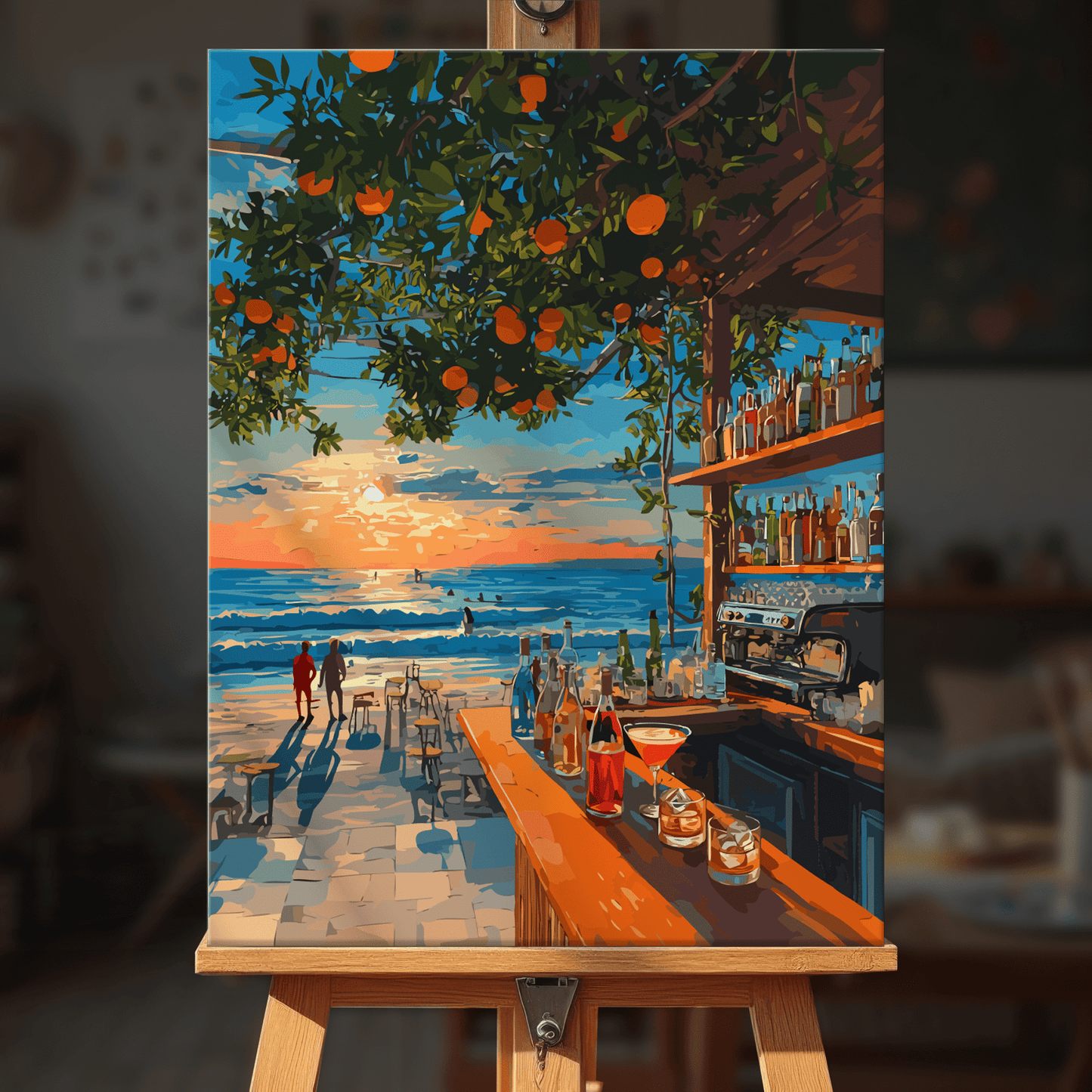 Paint by numbers - Seaside Spirits - MyArt