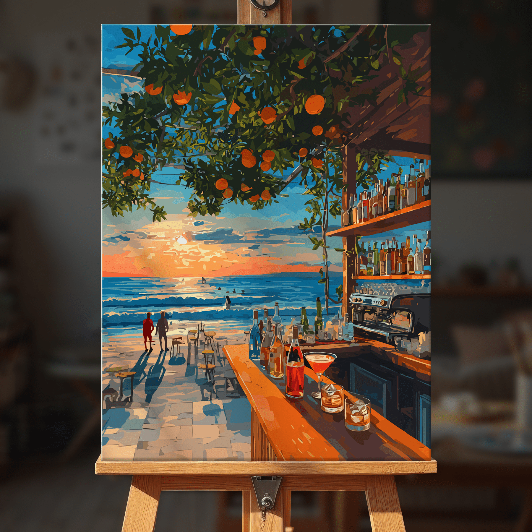 Paint by numbers - Seaside Spirits - MyArt