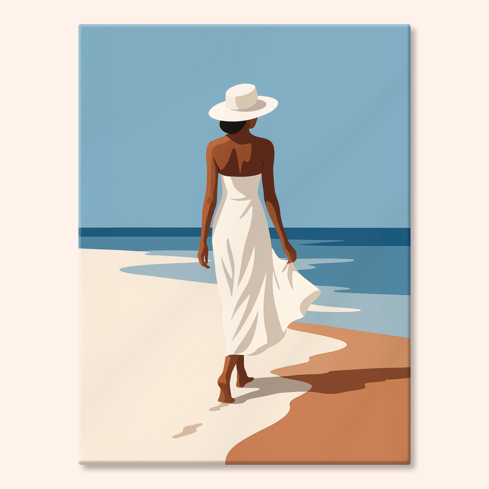 Paint by numbers - Seaside Stroll - MyArt