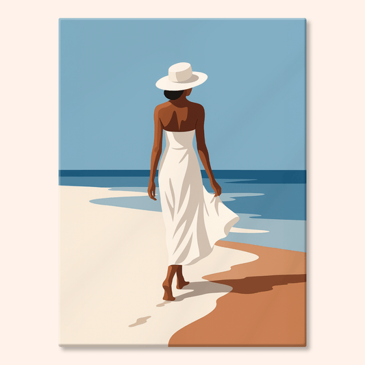 Paint by numbers - Seaside Stroll - MyArt