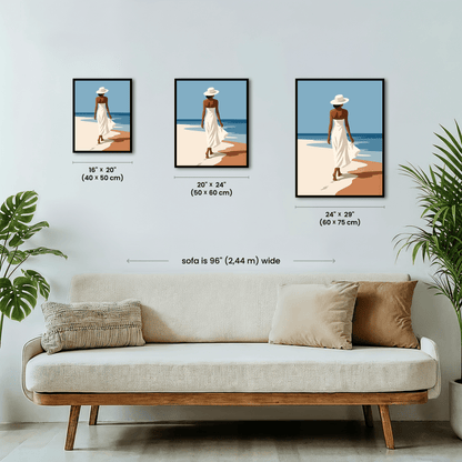 Paint by numbers - Seaside Stroll - MyArt