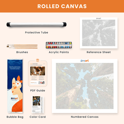 Paint by numbers - Sequoia Sky - MyArt