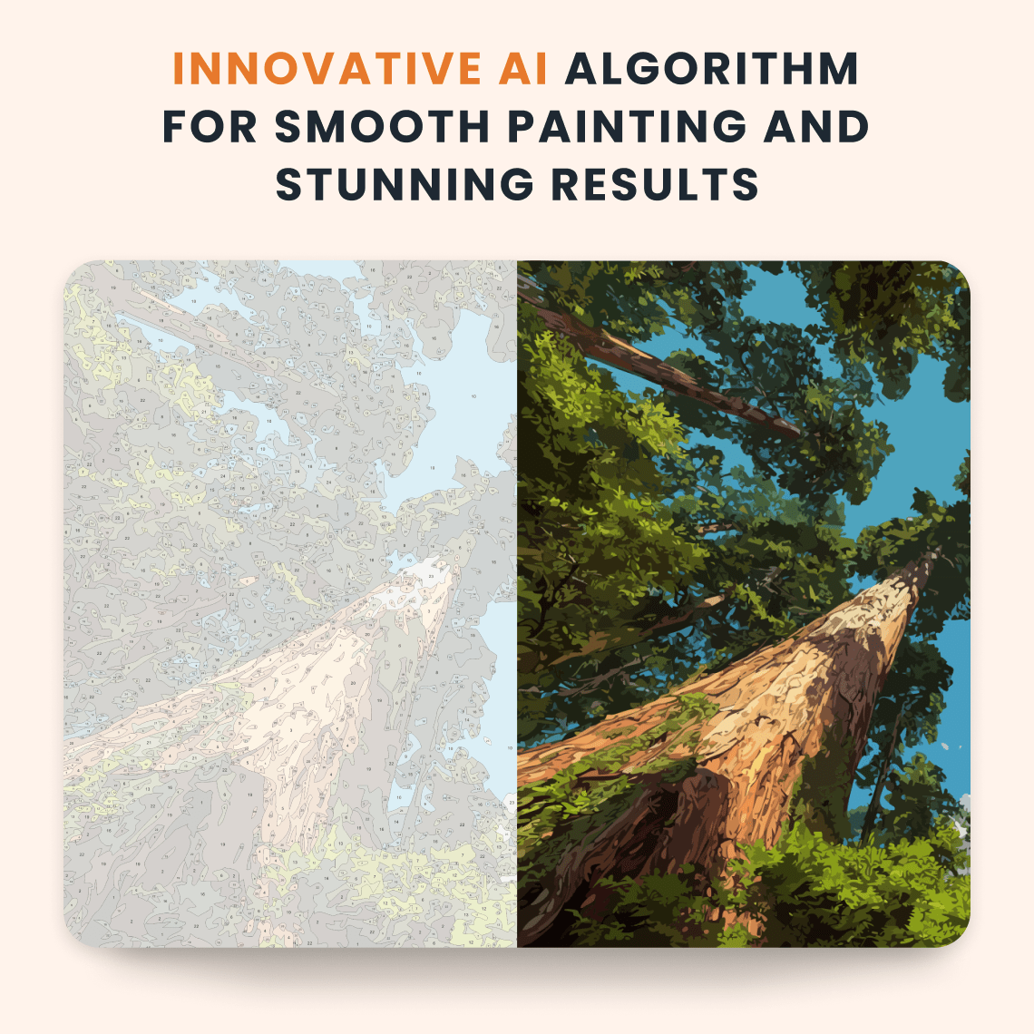 Paint by numbers - Sequoia Sky - MyArt