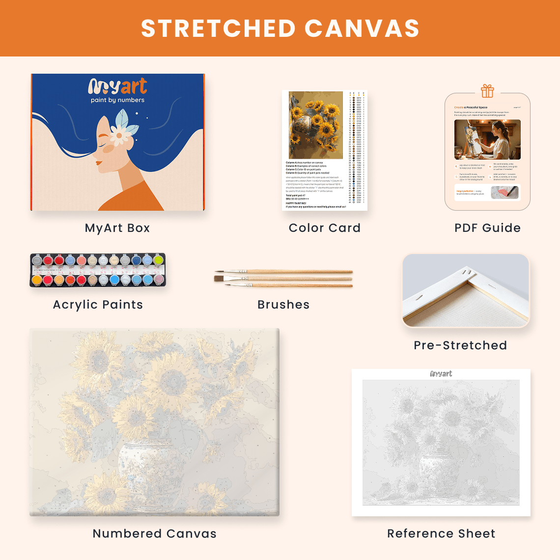 Paint by numbers - Serenade of Light - MyArt