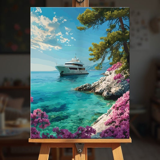 Paint by numbers - Serene Mooring - MyArt