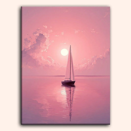 Paint by numbers - Serene Sails - MyArt