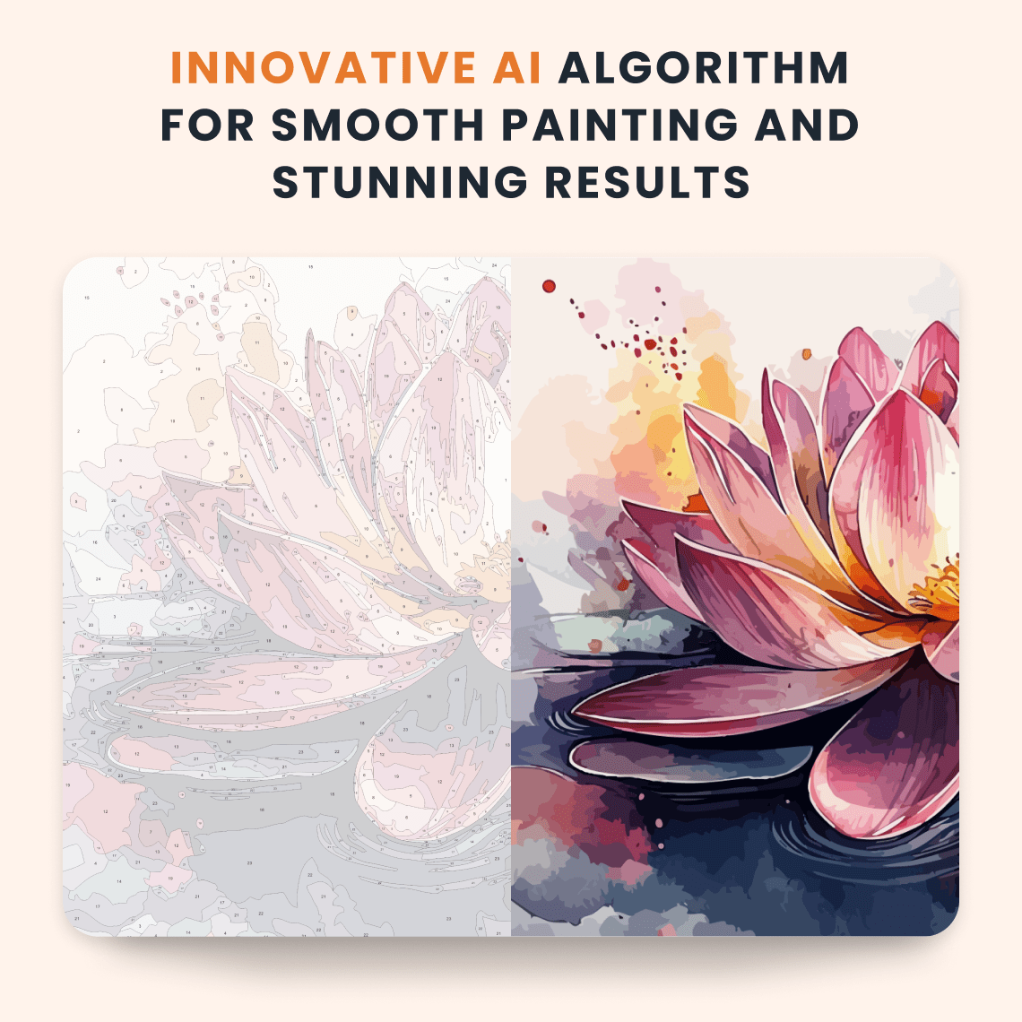 Paint by numbers - Serene Bloom - MyArt