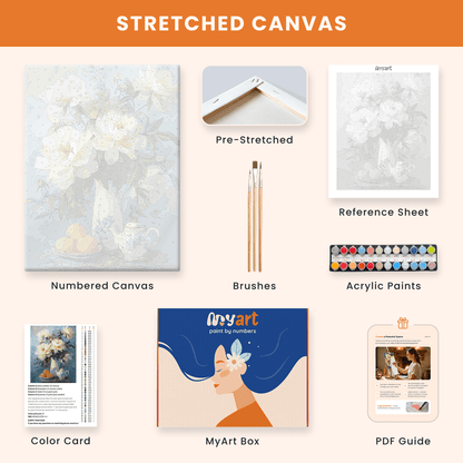 Paint by numbers - Serene Bouquet - MyArt