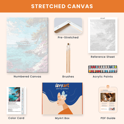 Paint by numbers - Serene Mooring - MyArt