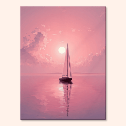 Paint by numbers - Serene Sails - MyArt