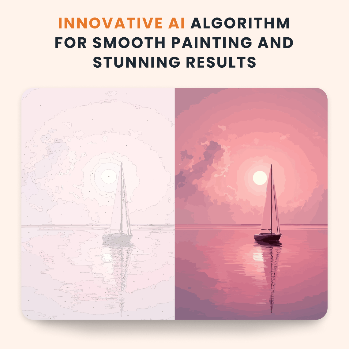 Paint by numbers - Serene Sails - MyArt