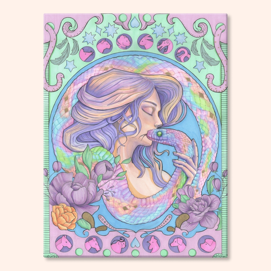 Paint by numbers - Serpent Bloom - MyArt