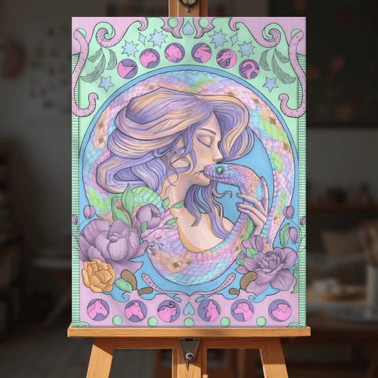 Paint by numbers - Serpent Bloom - MyArt