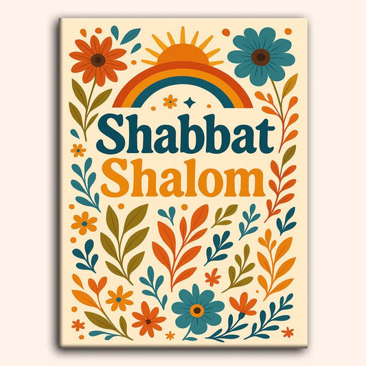 Paint by numbers - Shabbat Joy - MyArt