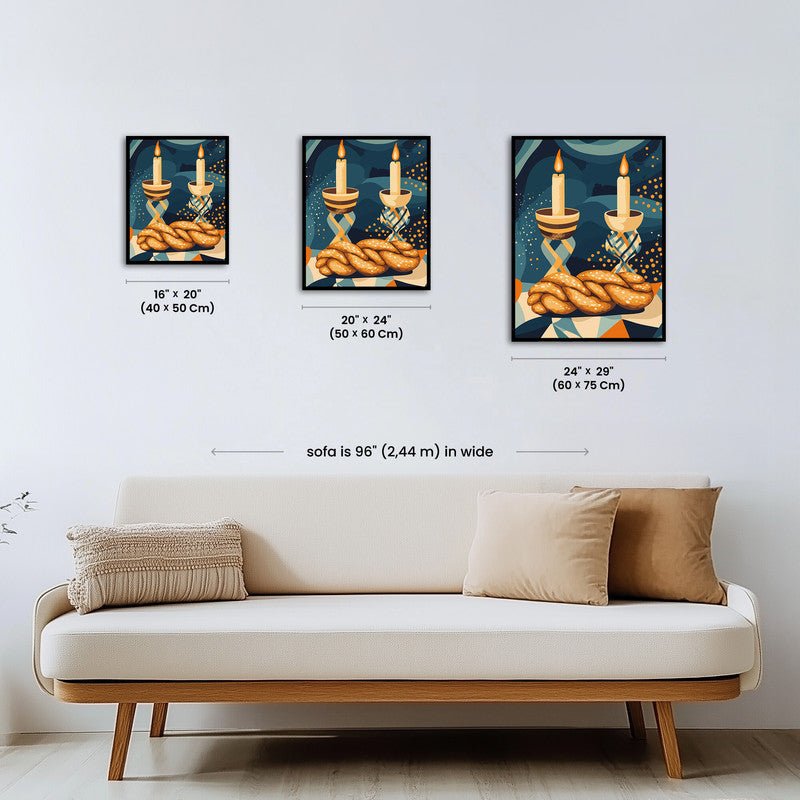 Paint by numbers - Shabbat Table - MyArt