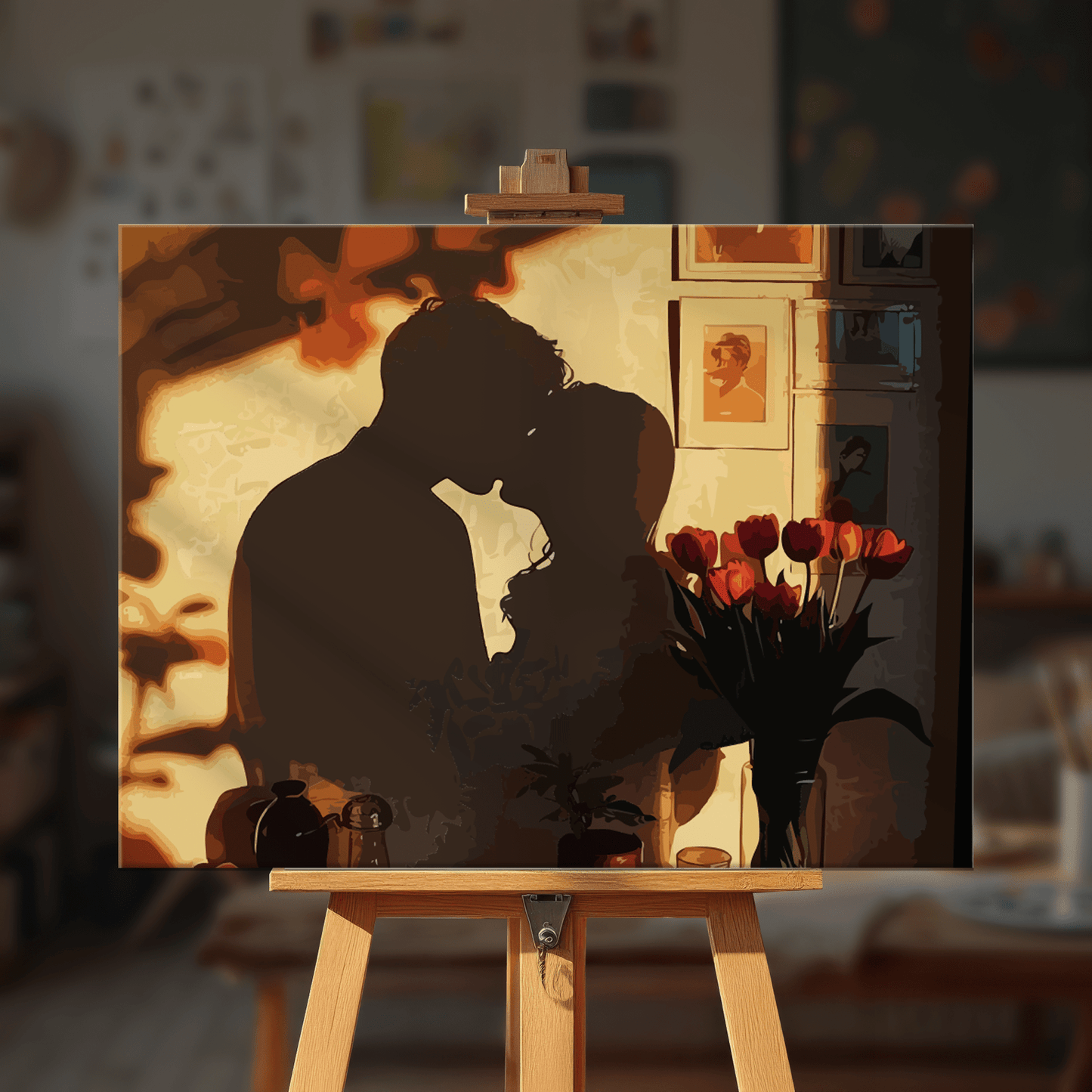 Paint by numbers - Shadow Kiss - MyArt