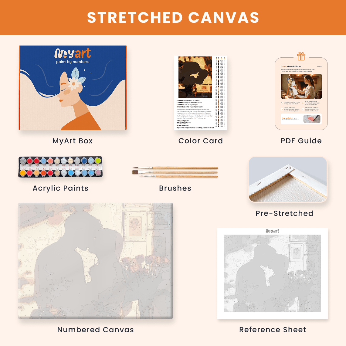 Paint by numbers - Shadow Kiss - MyArt