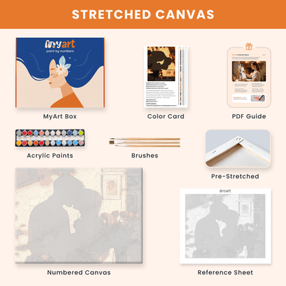 Paint by numbers - Shadow Kiss - MyArt