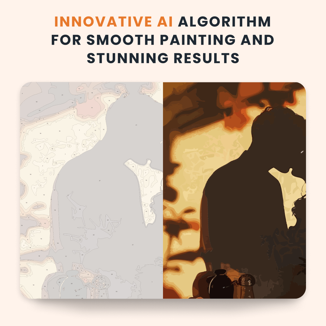 Paint by numbers - Shadow Kiss - MyArt