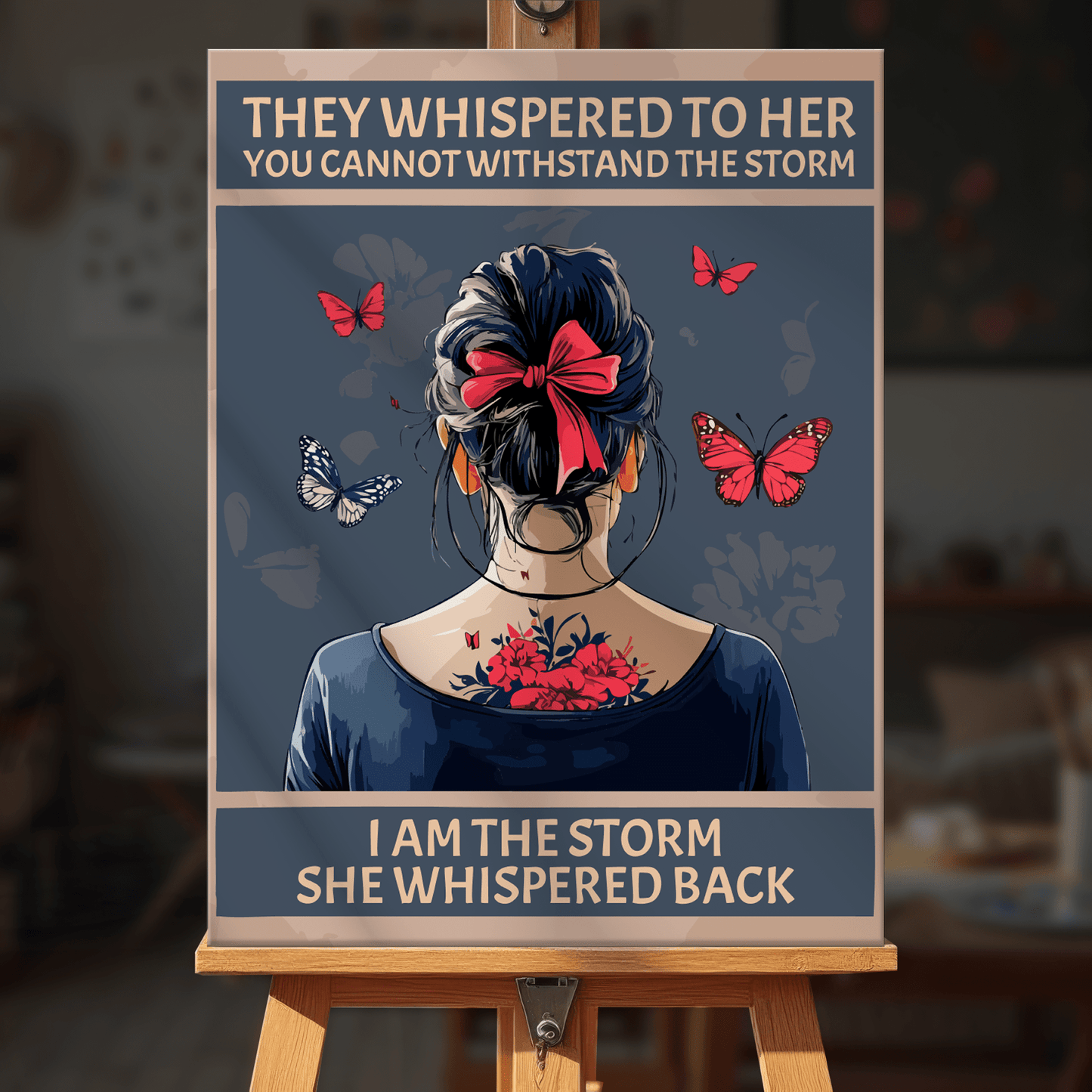 Paint by numbers - She Is the Storm - MyArt