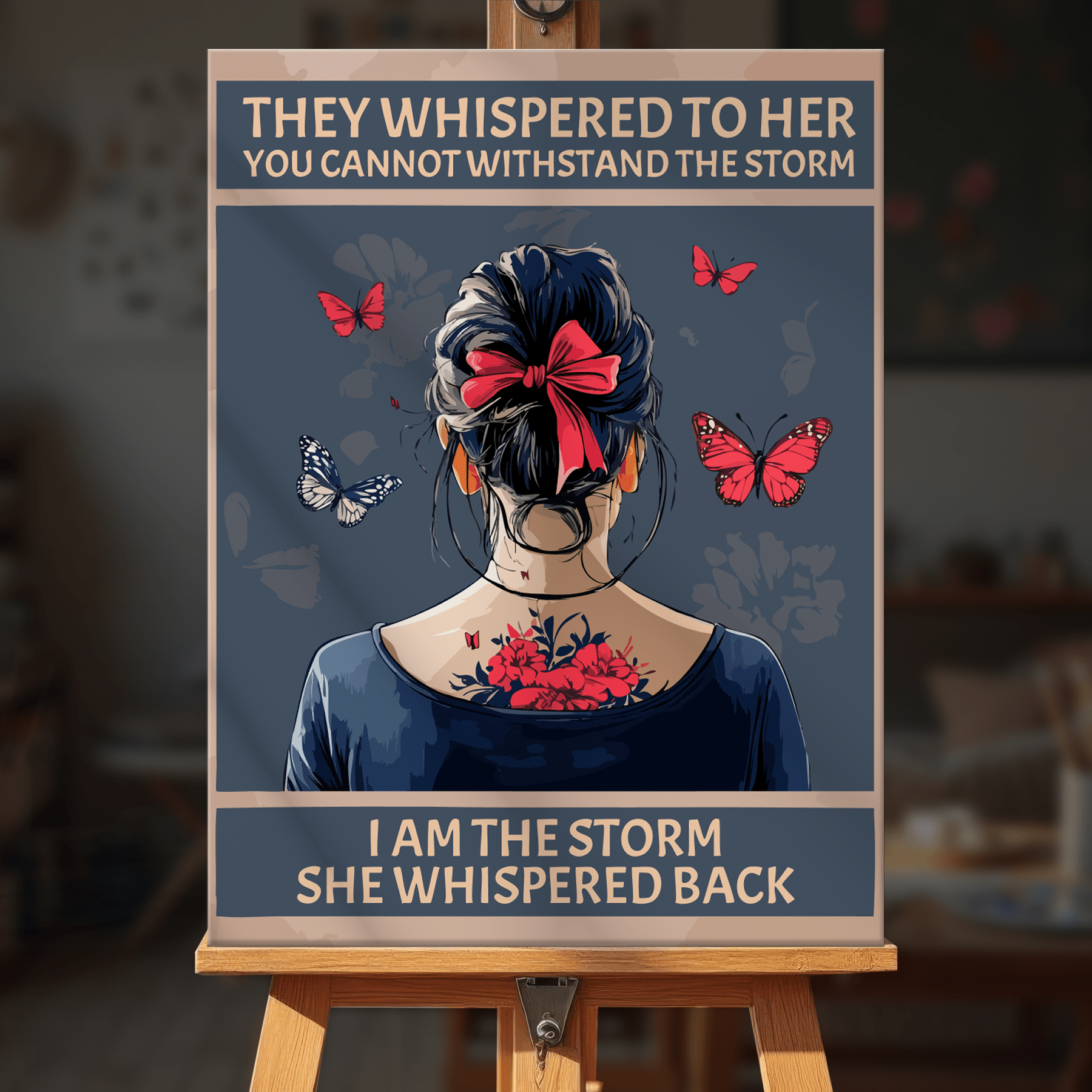 Paint by numbers - She Is the Storm - MyArt