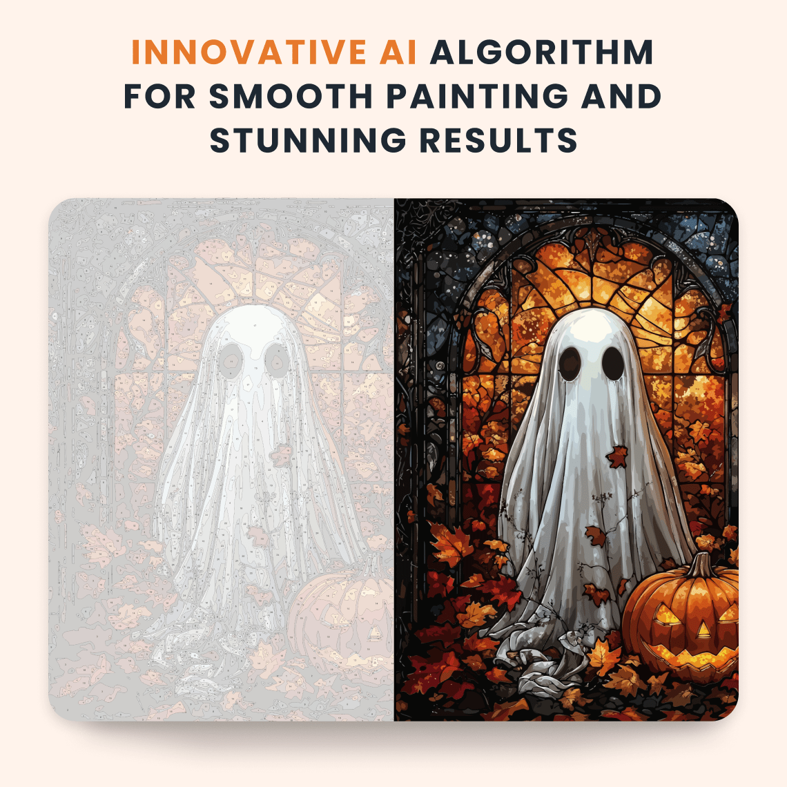 Paint by numbers - Sheet Ghost - MyArt