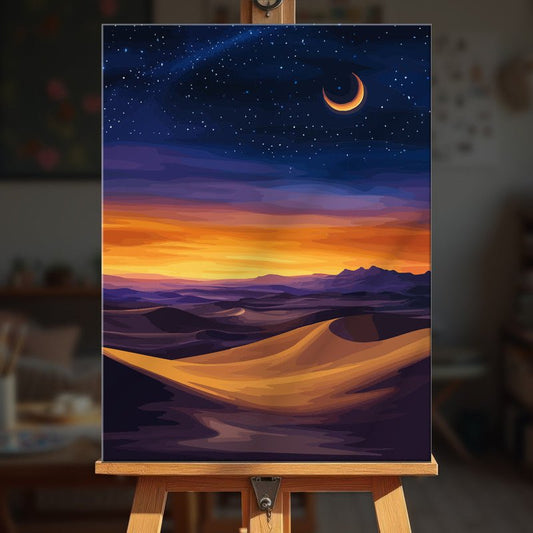 Paint by numbers - Silent Dunes - MyArt