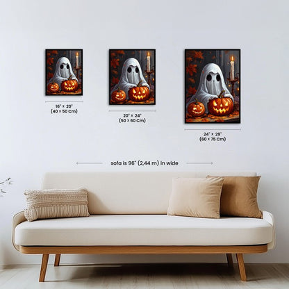 Paint by numbers - Silent Ghost - MyArt