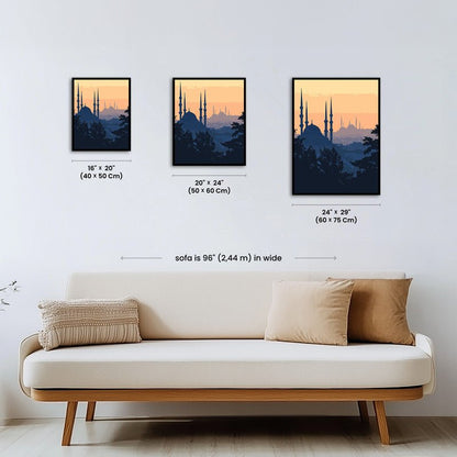 Paint by numbers - Silent Minarets - MyArt