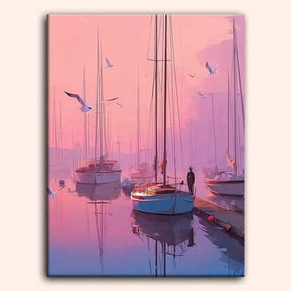 Paint by numbers - Silent Mooring - MyArt