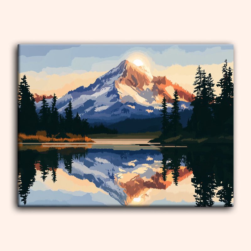 Paint by numbers - Silent Peaks - MyArt