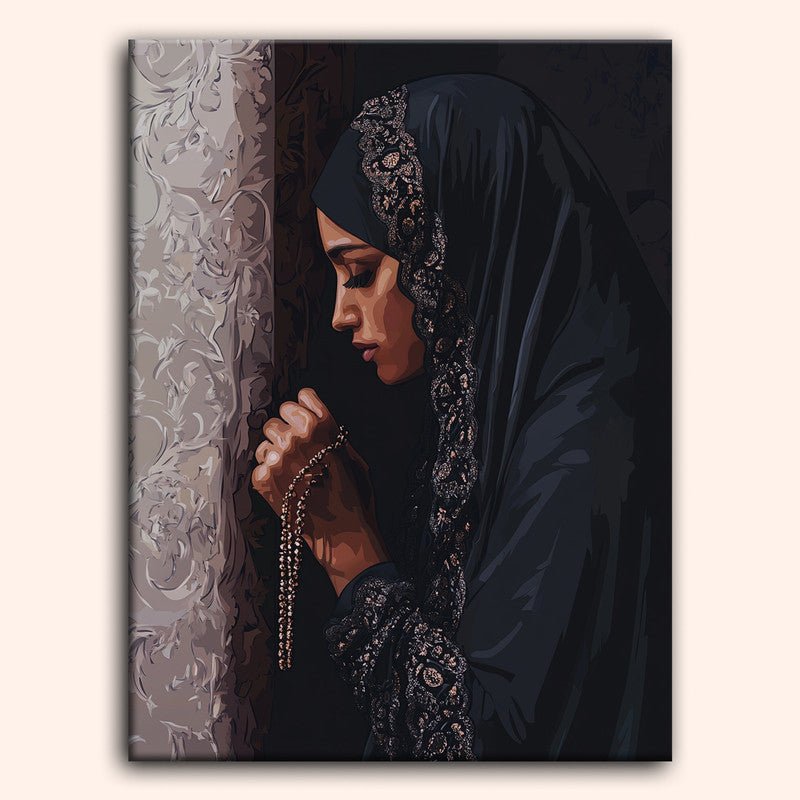 Paint by numbers - Silent Prayer - MyArt