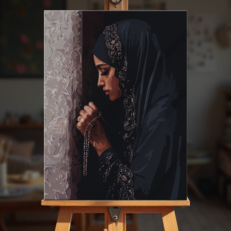 Paint by numbers - Silent Prayer - MyArt