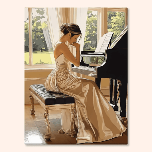 Paint by numbers - Silent Song - MyArt