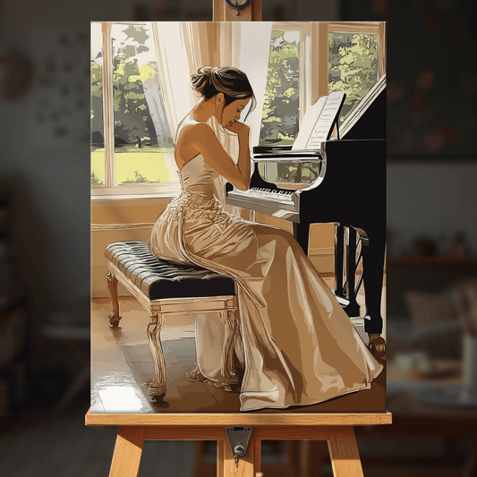 Paint by numbers - Silent Song - MyArt